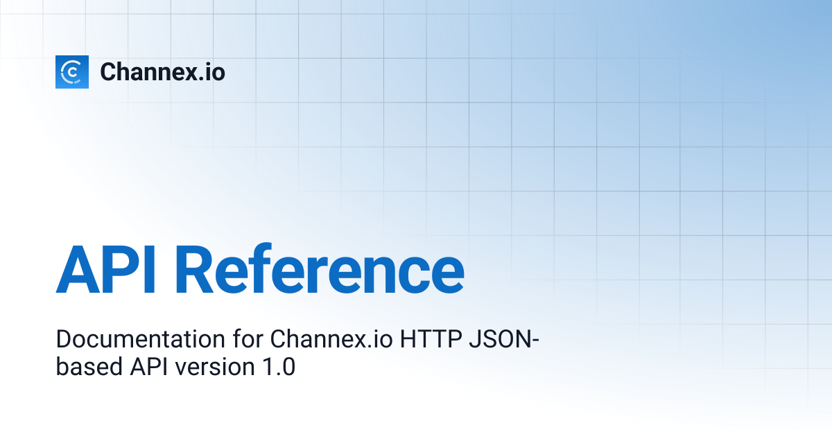 API Reference | Channex.io
